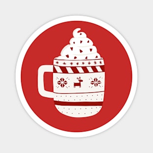 Christmas Hot Chocolate Magnet